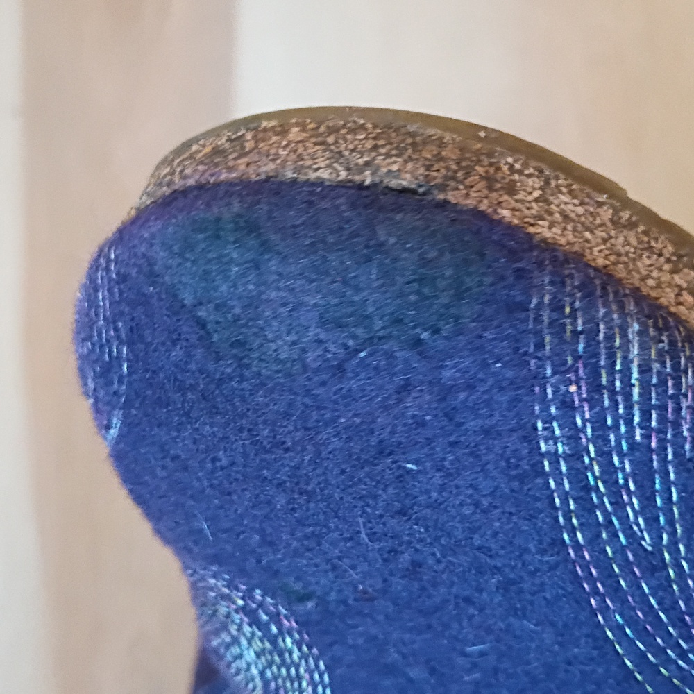 Haflinger Women's Purple Slippers - Picture 8 of 8